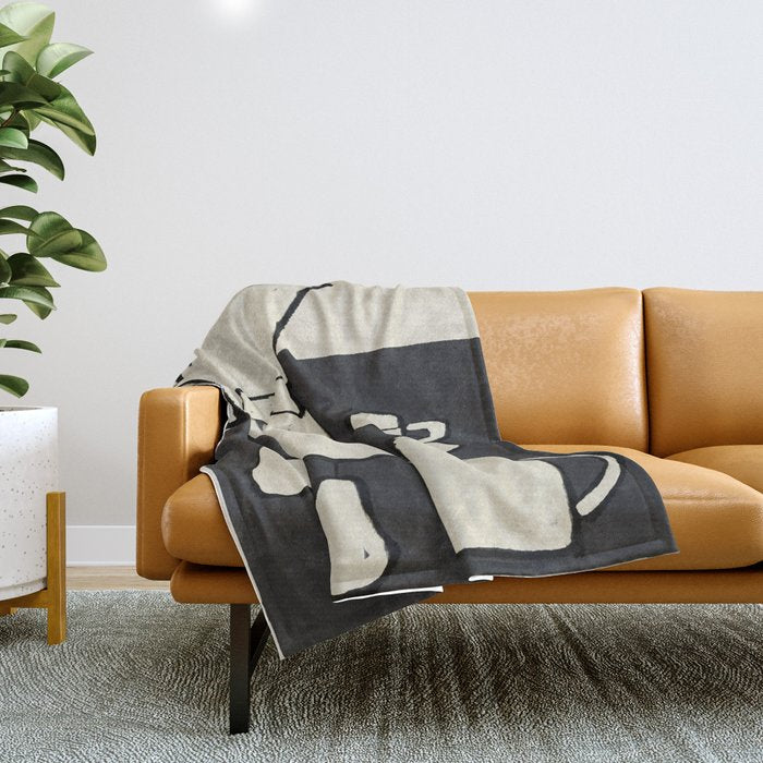 Coffee Time 2 Throw Blanket Gallery Image 1