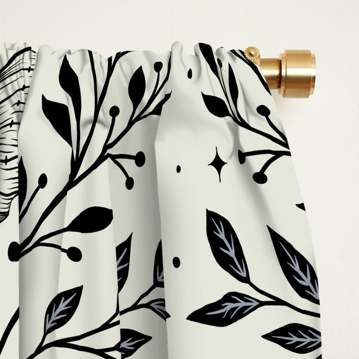 Mystical Luna Moth Window Curtain Gallery Image 2