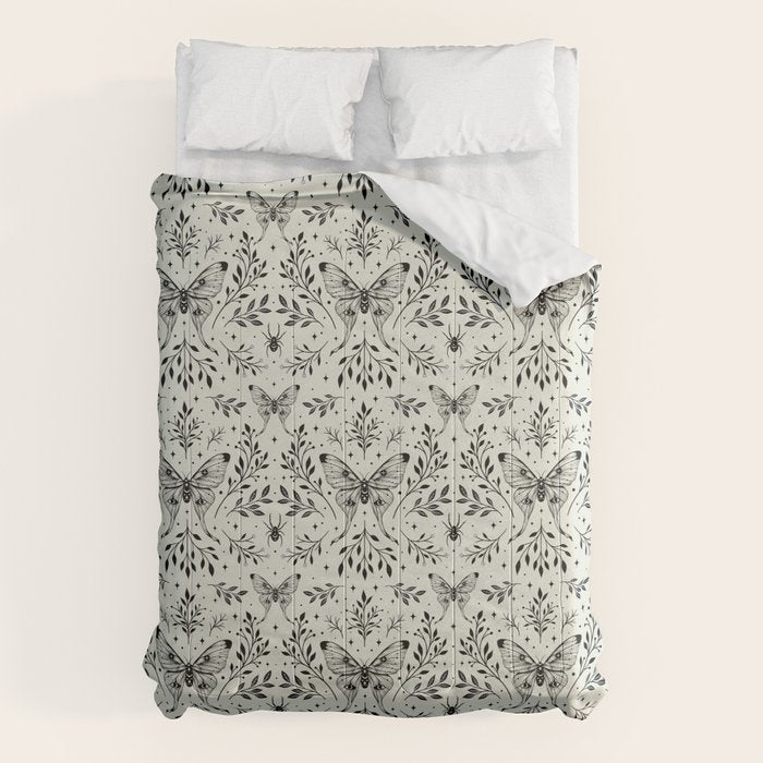 Mystical Luna Moth Comforter Gallery Image 1