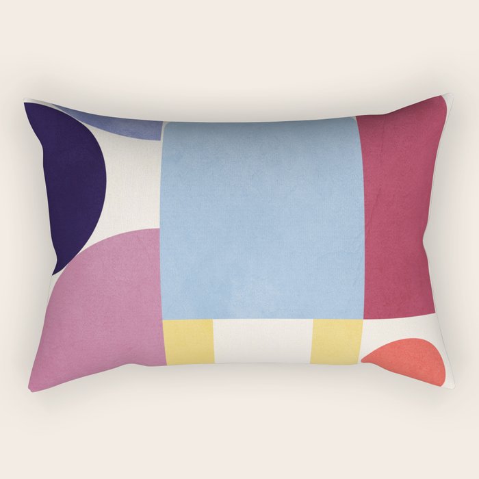 Abstract Shapes 55 Rectangular Pillow Gallery Image 1