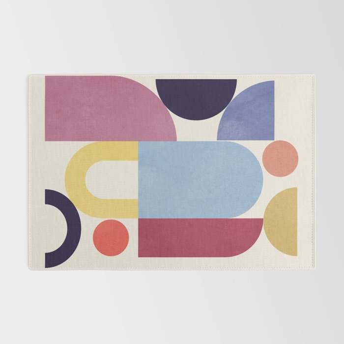 Abstract Shapes 55 Rug Gallery Image 2