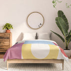 Abstract Shapes 55 Comforter Gallery Image 3