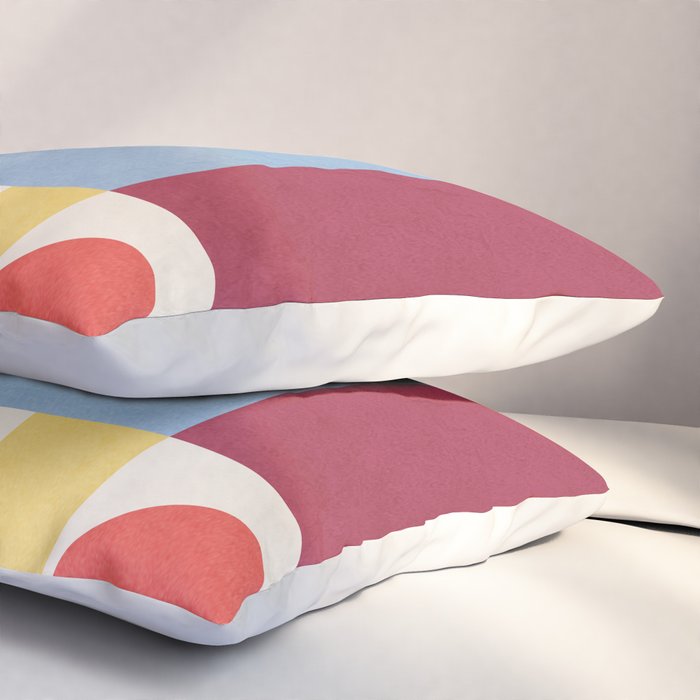 Abstract Shapes 55 Pillow Sham Gallery Image 3