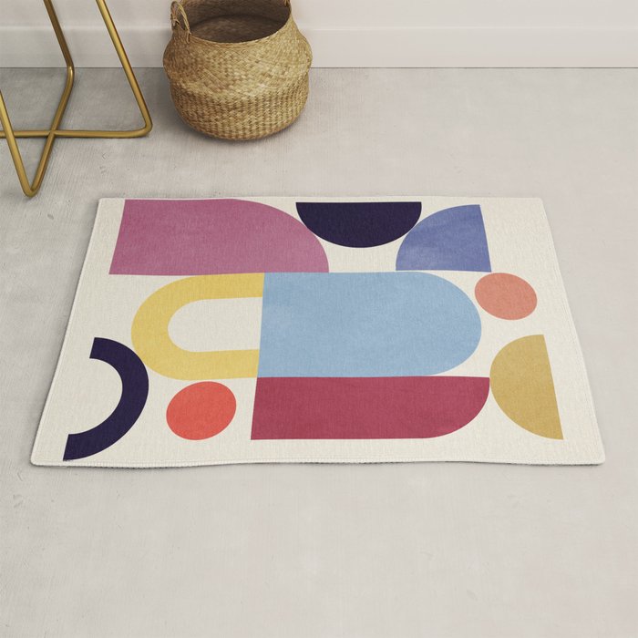 Abstract Shapes 55 Rug Gallery Image 1