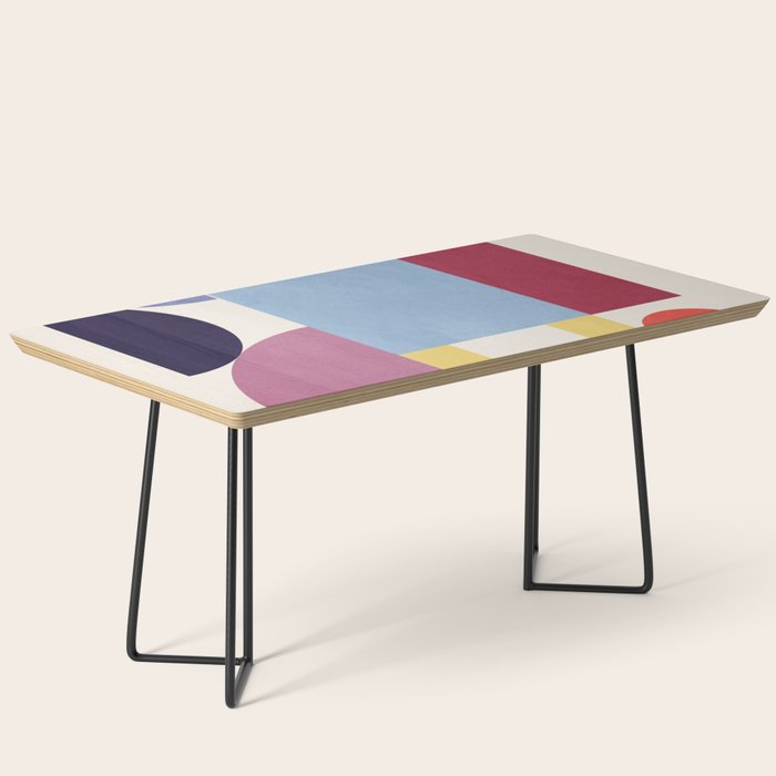 Abstract Shapes 55 Coffee Table Gallery Image 1