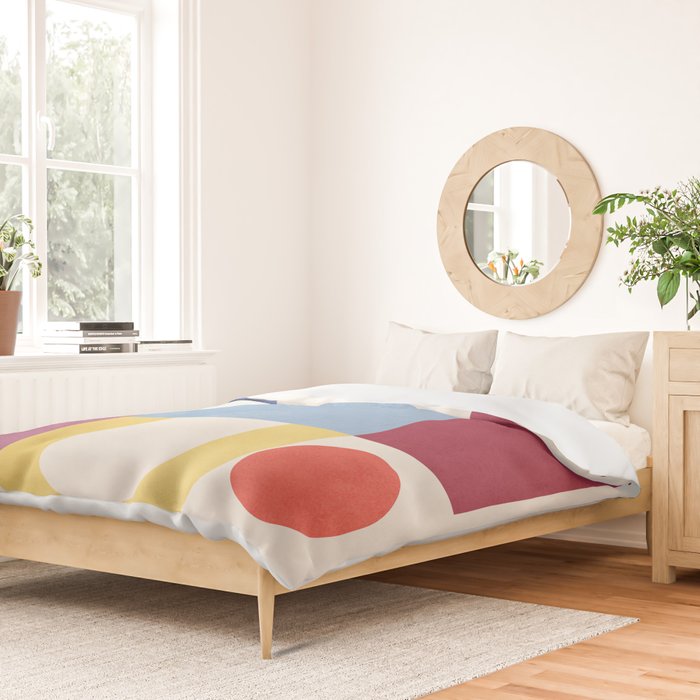 Abstract Shapes 55 Duvet Cover Gallery Image 2