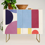 Abstract Shapes 55 Credenza Gallery Image 1
