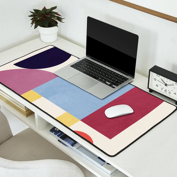 Abstract Shapes 55 Desk Mat Gallery Image 2