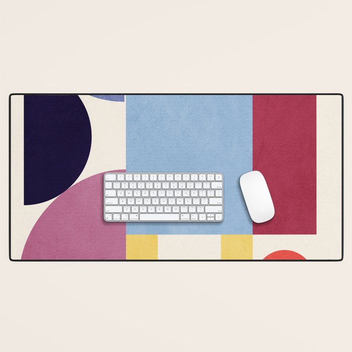 Abstract Shapes 55 Desk Mat Gallery Image 1