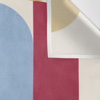 Abstract Shapes 55 Wall Tapestry Gallery Image 3