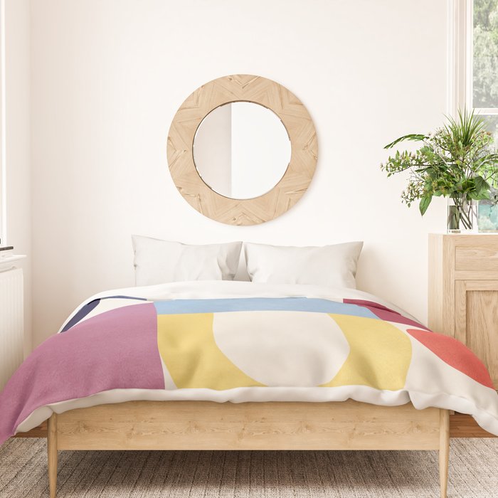 Abstract Shapes 55 Duvet Cover Gallery Image 3