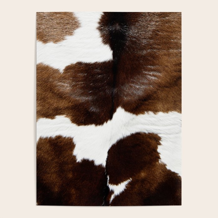 Brown Cowhide Poster Gallery Image 4