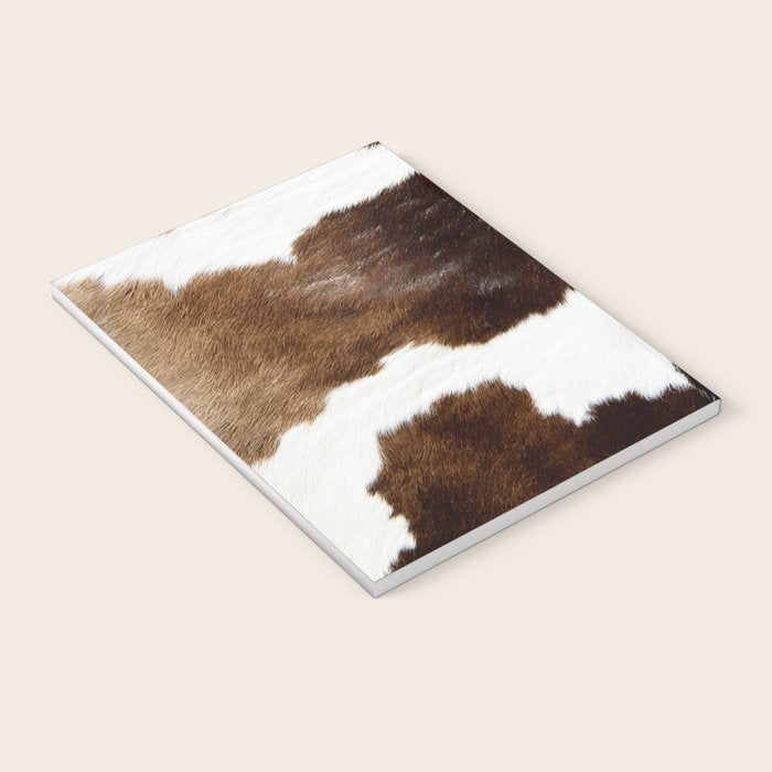 Brown Cowhide Notebook Gallery Image 3