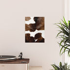 Brown Cowhide Poster Gallery Image 2