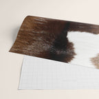 Brown Cowhide Wrapping Paper Gallery Image 2