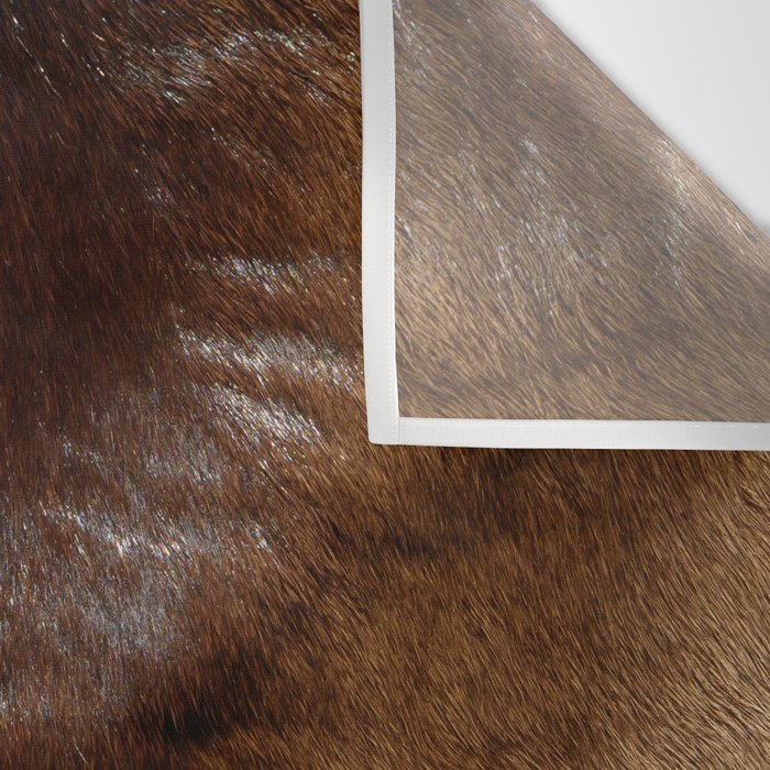 Brown Cowhide Wall Tapestry Gallery Image 3
