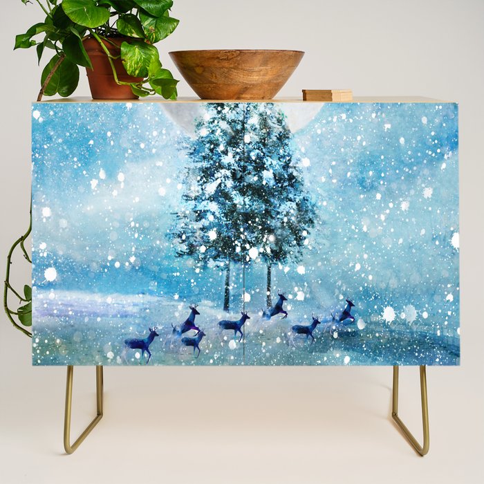 Winter Night 4 Credenza Gallery Image 1