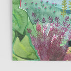 Jungle Paradise Watercolor Poster Gallery Image 3