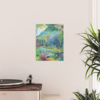 Jungle Paradise Watercolor Poster Gallery Image 2
