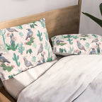 Cactus Quail  Pillow Sham Gallery Image 2