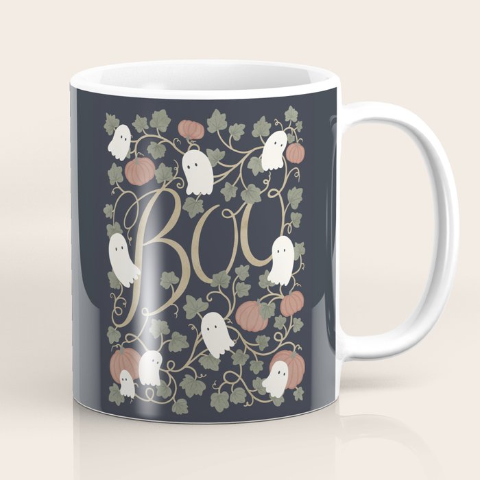 Boo! (Ghosts in the Pumpkin Patch) Coffee Mug Gallery Image 1