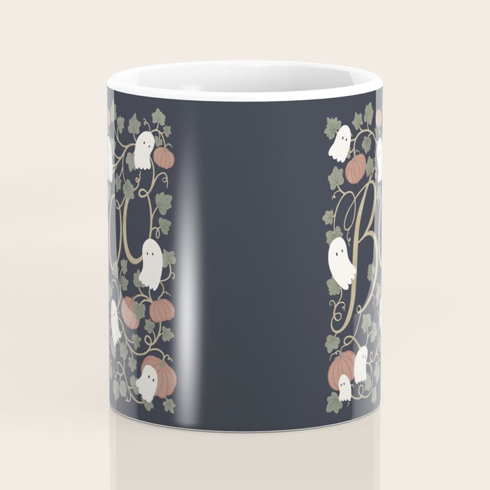 Boo! (Ghosts in the Pumpkin Patch) Coffee Mug Gallery Image 4