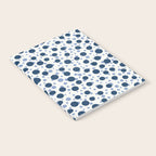 Blue Dots On White Notebook Gallery Image 2