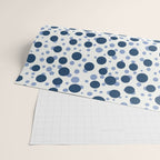 Blue Dots On White Wrapping Paper Gallery Image 2