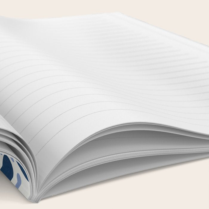 Blue Dots On White Notebook Gallery Image 2