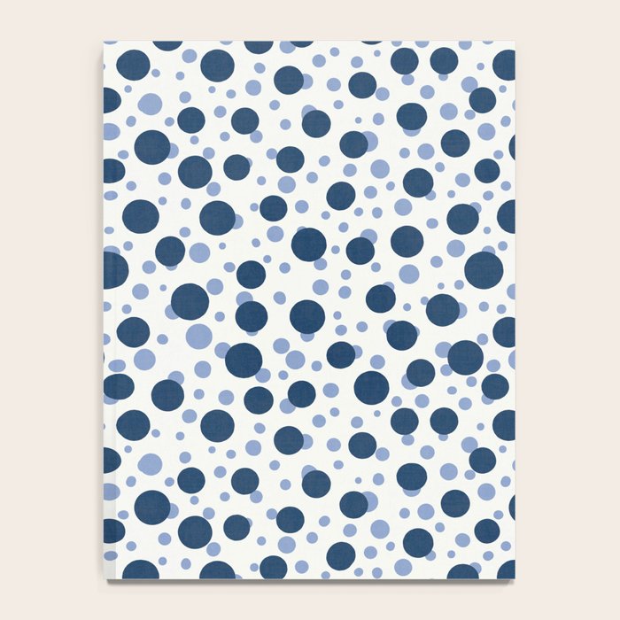 Blue Dots On White Notebook Gallery Image 4