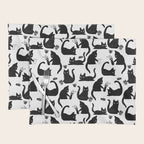 Bad Cats Knocking Stuff Over Placemat Gallery Image 1