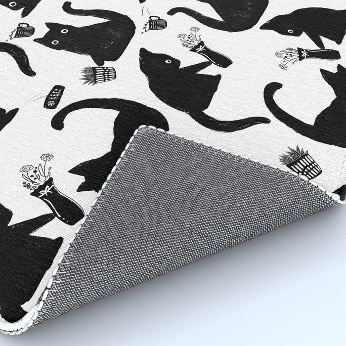 Bad Cats Knocking Stuff Over Rug Gallery Image 4