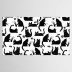 Bad Cats Knocking Stuff Over Tablecloth Gallery Image 2