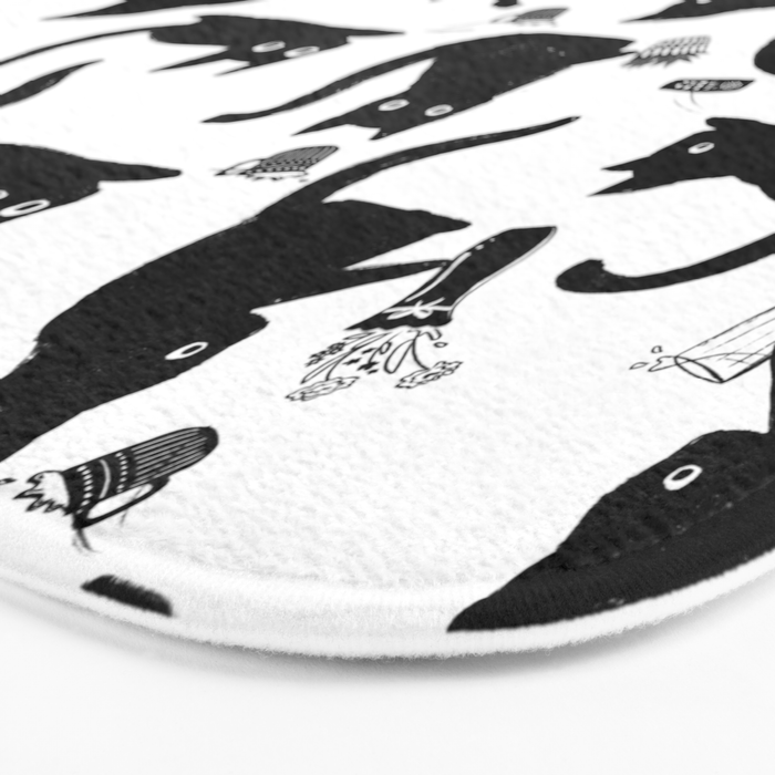 Bad Cats Knocking Stuff Over Bath Mat Gallery Image 3