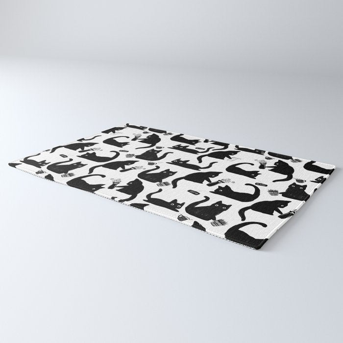 Bad Cats Knocking Stuff Over Rug Gallery Image 3