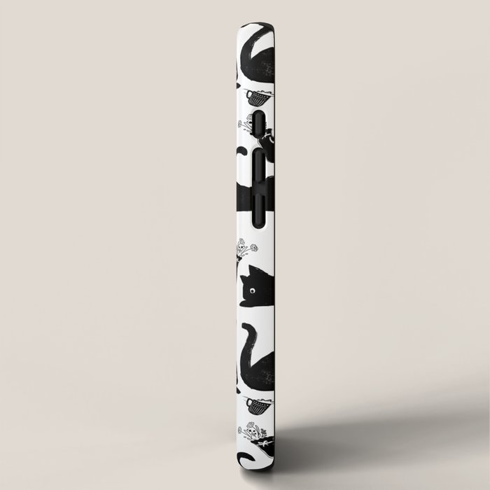 Bad Cats Knocking Stuff Over iPhone Case Gallery Image 2