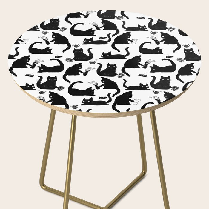 Bad Cats Knocking Stuff Over Side Table Gallery Image 2