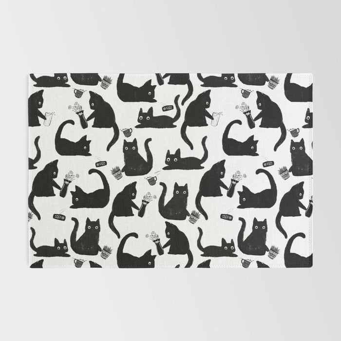 Bad Cats Knocking Stuff Over Rug Gallery Image 2