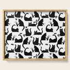 Bad Cats Knocking Stuff Over Serving Tray Gallery Image 1
