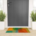 Modern Colorful MidCentury Abstract Welcome Mat Gallery Image 3