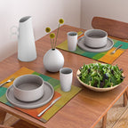 Modern Colorful MidCentury Abstract Placemat Gallery Image 2