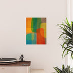 Modern Colorful MidCentury Abstract Poster Gallery Image 2