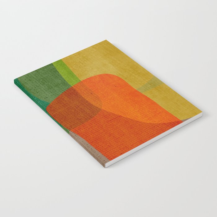Modern Colorful MidCentury Abstract Notebook Gallery Image 1
