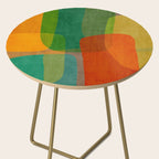 Modern Colorful MidCentury Abstract Side Table Gallery Image 2