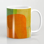 Modern Colorful MidCentury Abstract Coffee Mug Gallery Image 1
