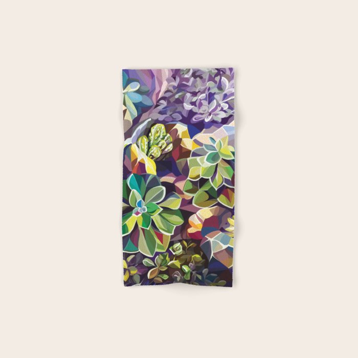 SUCCULENTS Bath Towel Gallery Image 1
