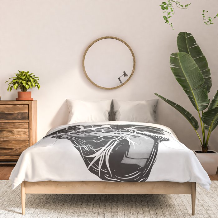 Heart (stay wild) Comforter Gallery Image 3