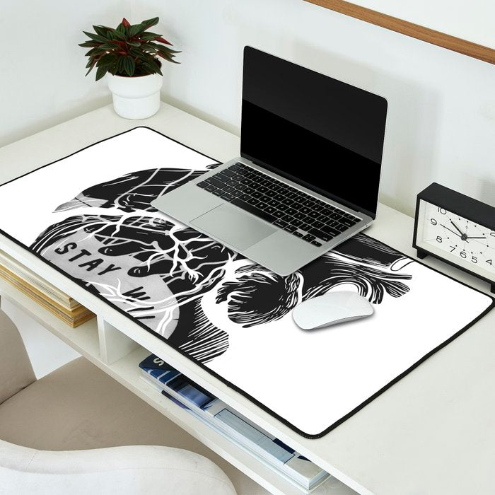 Heart (stay wild) Desk Mat Gallery Image 2