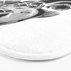Heart (stay wild) Bath Mat Gallery Image 3
