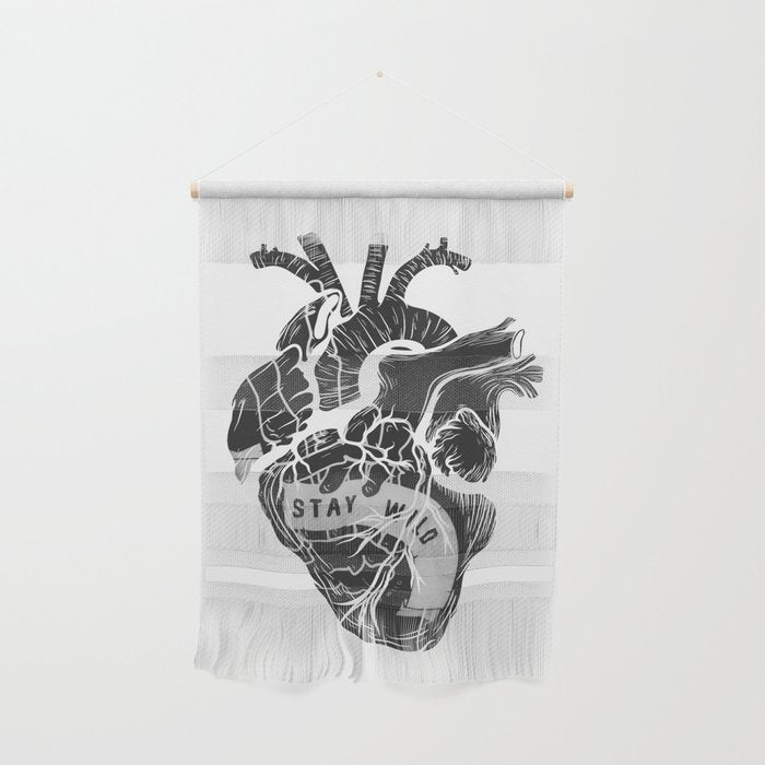 Heart (stay wild) Wall Hanging Gallery Image 1